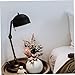 Homoyoyo 4pcs Lamp Knob Set Round Lampshade for Floor Lamp Harp Finials Lamp Decoration Easy Installati