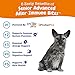 Zesty Paws Dog Allergy Relief - Anti Itch Supplement - Omega 3 Probiotics for Dogs - Stop Paw Licking - Soft Chews for Skin Health & Seasonal Allergies - with Epicor Pets - Senior - Salmon - 90 Count