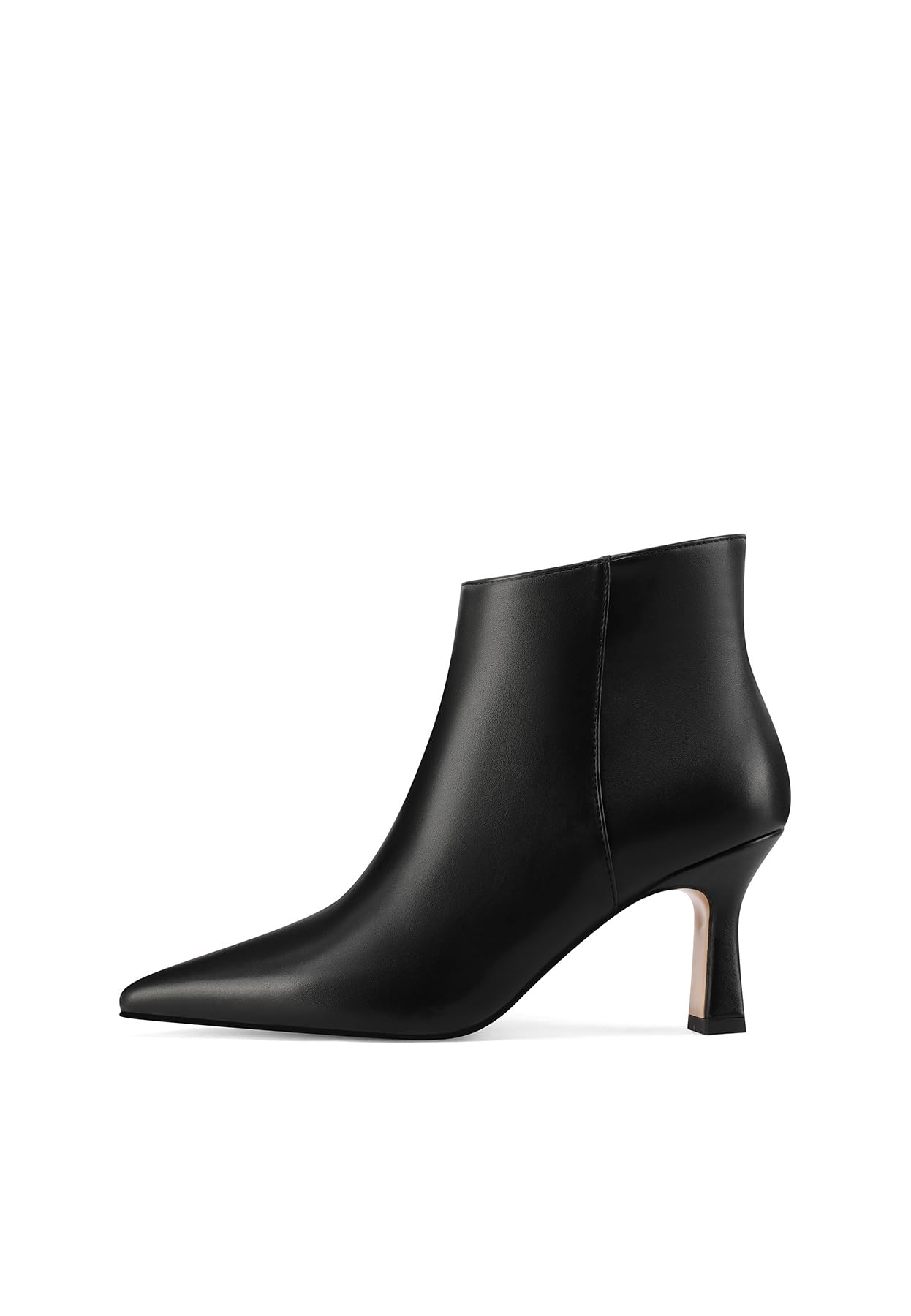 QUEEN HELENA Tronchetti a Punta Stivaletti con Tacco Casual Eleganti Donna K3430