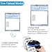 WoneNice 2.4G Wireless Barcode Scanner – 1D Handheld Cordless Barcode Reader for Retail, Warehouse, Inventory – 100ft Range, Plug & Play – Compatible with Windows, Linux, POS (Blue)
