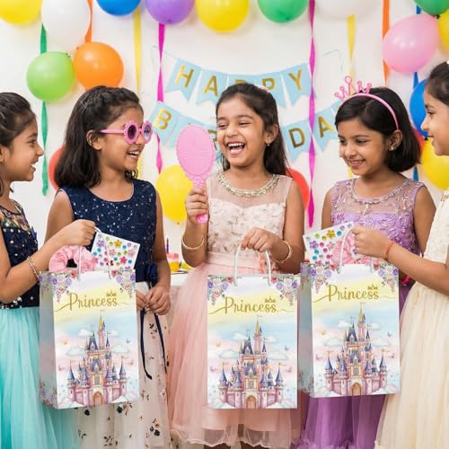 Image of Party Propz Return Gifts for Birthday - 70 Pcs, Princess Theme Birthday Return gift for kids age 6-10,Headband,Scrunchy,Pink Eyeglasses,Mirror,Hair Clips,Gift Bag,Party Favours