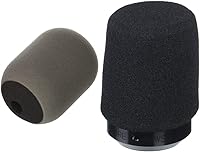 Vista 2 de Shure A81WS - Parabrisas de espuma grande gris para SM81 y SM57, color negro