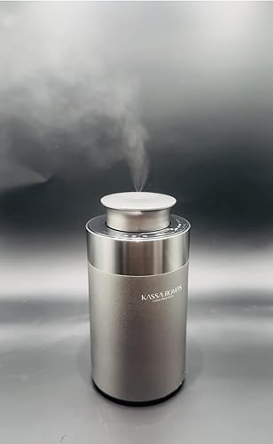 Miniatura 2 de H14 Mini difusor de aroma  Difusor de coche  Diseño moderno, material de aluminio, luz indicadora LED, difusión de aire frío, difusor de aceite, sin