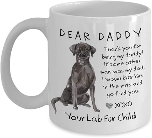 dear dog dad mug