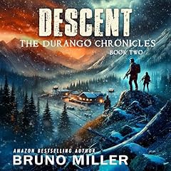 Diseño de la portada del título Descent