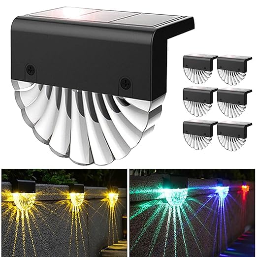 Sunderlook Solar Lights for Outdoor Garden, Waterproof Solar Lamp for Garden Decoration, Pack of 1 LED Lights for Patio, Steps and Stairs, 2 Modes LED, Warm White Colour Changing Lighting… (4) (B0CWNTJT8Z) Amazon Price History, Amazon Price Tracker