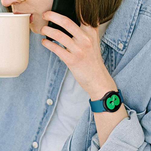 Bracelet Samsung Galaxy Watch 5 et 4 silicone bleu