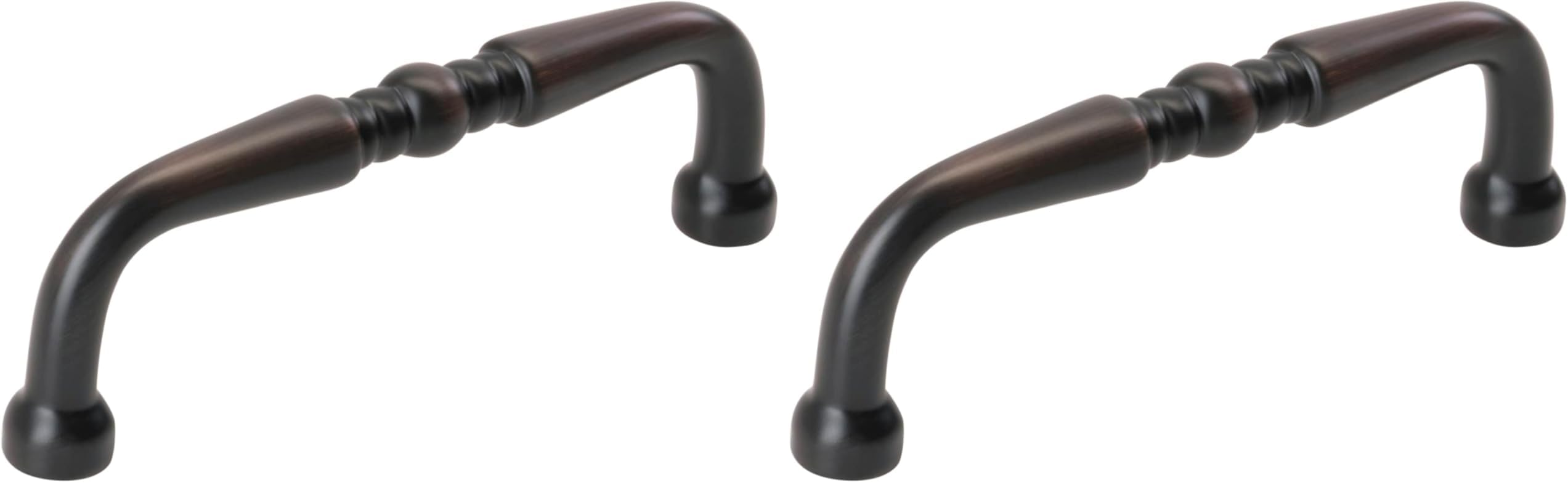 Amerock | Cabinet Pull | Oil Rubbed Bronze | 3 inch (76 mm) Center to Center | Everyday Heritage | Drawer Pull | Drawer Handle | Cabinet Hardware (Pack of 2)