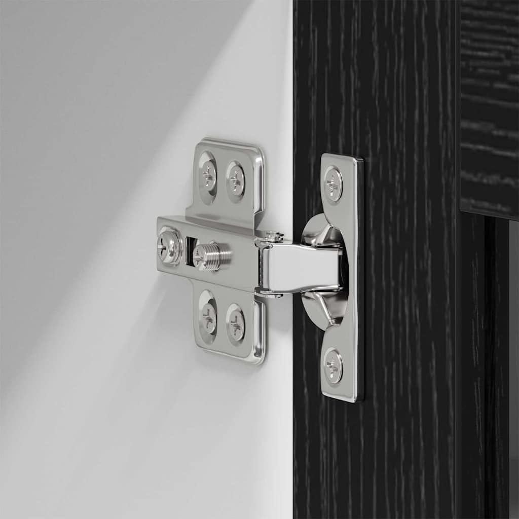Moderner Hängeschrank in Schwarz Eichen-Optik 40 x 31 x 40 cm aus Holzwerkstoff mit viel Stauraum, praktisches modern Küchenzubehör für eine organisierte Küche