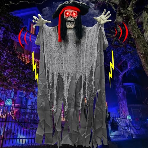 [ Sound Activated & Large ] 70 Inch Halloween Animatronic