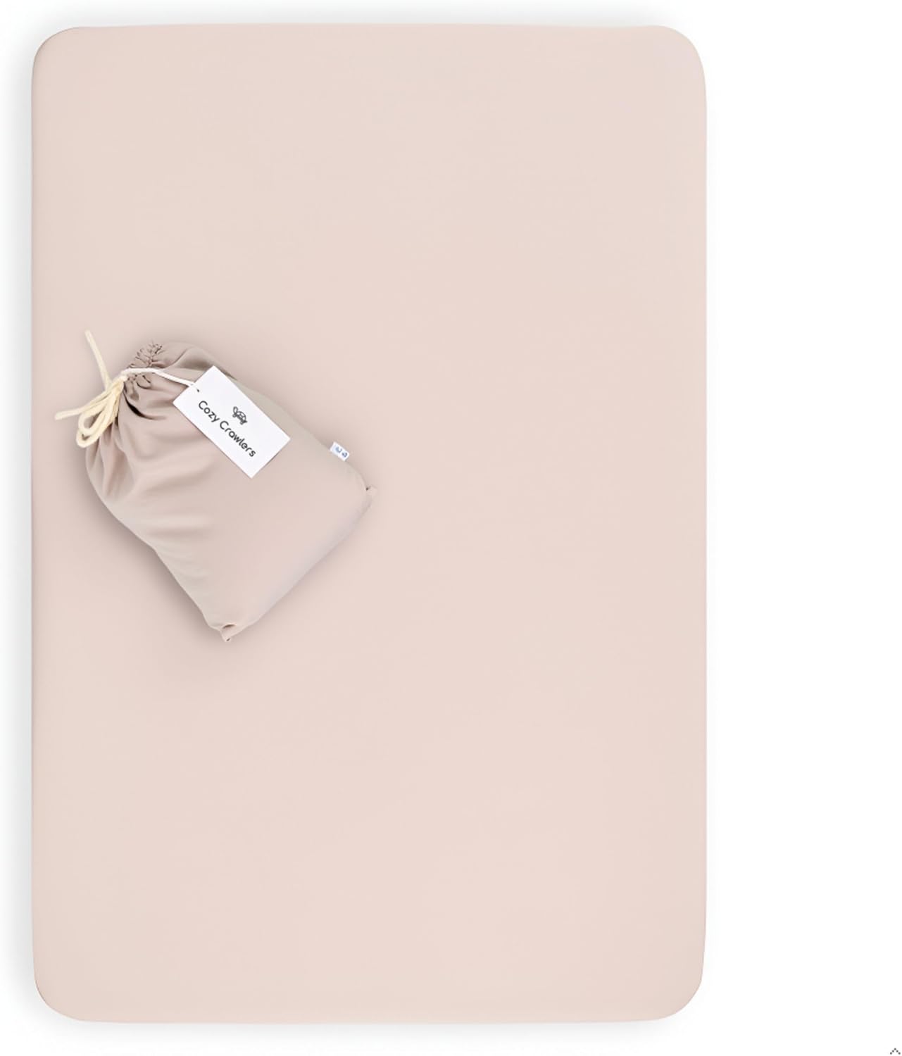 Stretchy Viscose from Bamboo Crib Sheet – Super Soft, Fitted & Breathable, Safe for Sensitive Baby Skin (Canyon Dusk, 52" x 28")