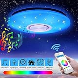 led lautsprecher 100% RÜCKGARANTIE: Die Deckenleuchte ist international zertifiziert, entspricht internationalen Standards und hat eine durchschnittliche Lebensdauer von mehr als 50.000 Stunden. Wenn Sie während des Gebrauchs auf Qualitätsprobleme stoßen, werden wir diese ersetzen oder vollständig erstatten.