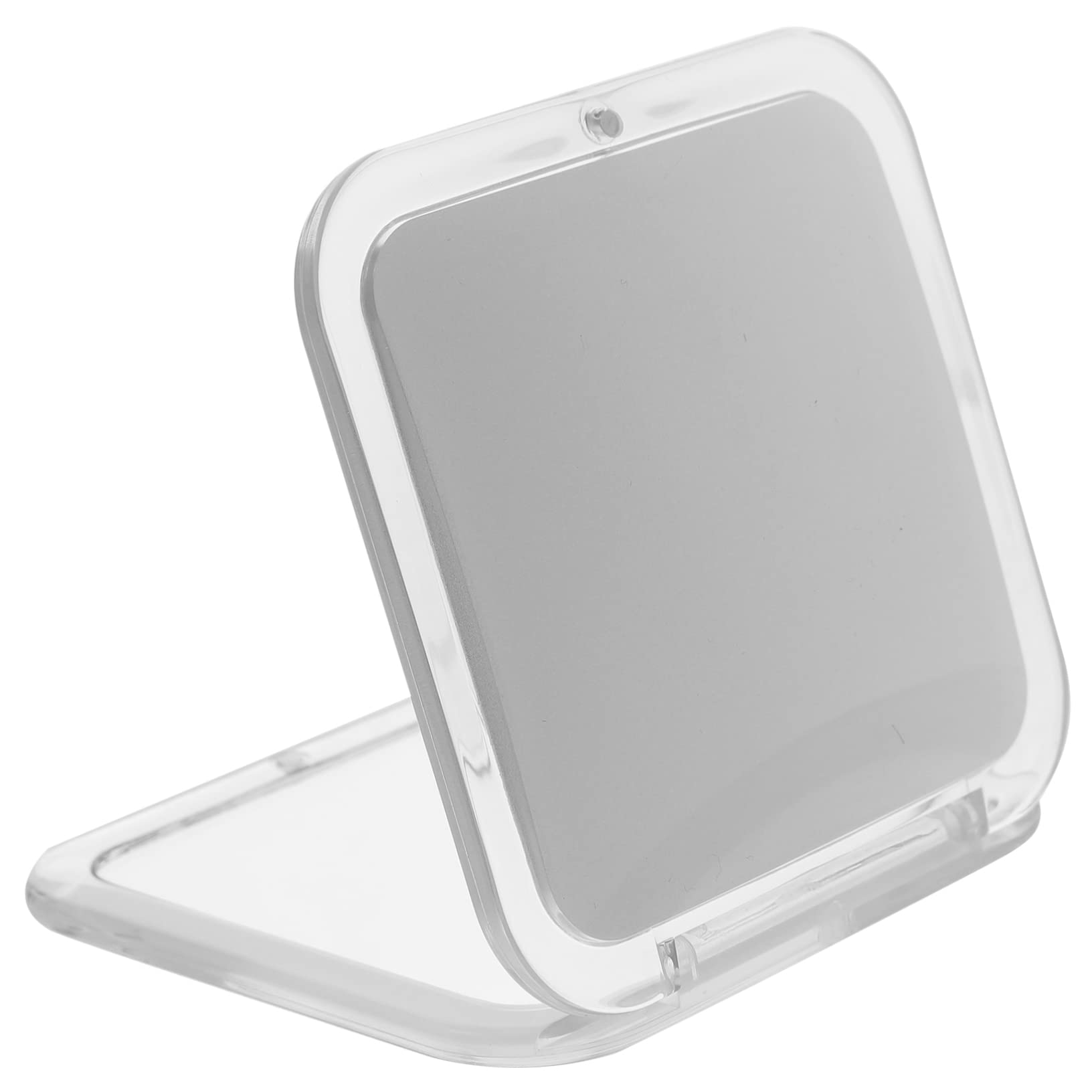 Healeved 2 Piezas Espejo de tocador Plegable Espejo de Aumento de Viaje Espejo Compacto Espejo de Mano pequeños Espejos de Bolsillo Espejo portatil de Viaje Vidrio