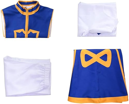 Miniatura 7 de Disfraz de anime Hunter x Hunter para cosplay Cos Kurapika para fiesta de Halloween, uniforme completo para hombre