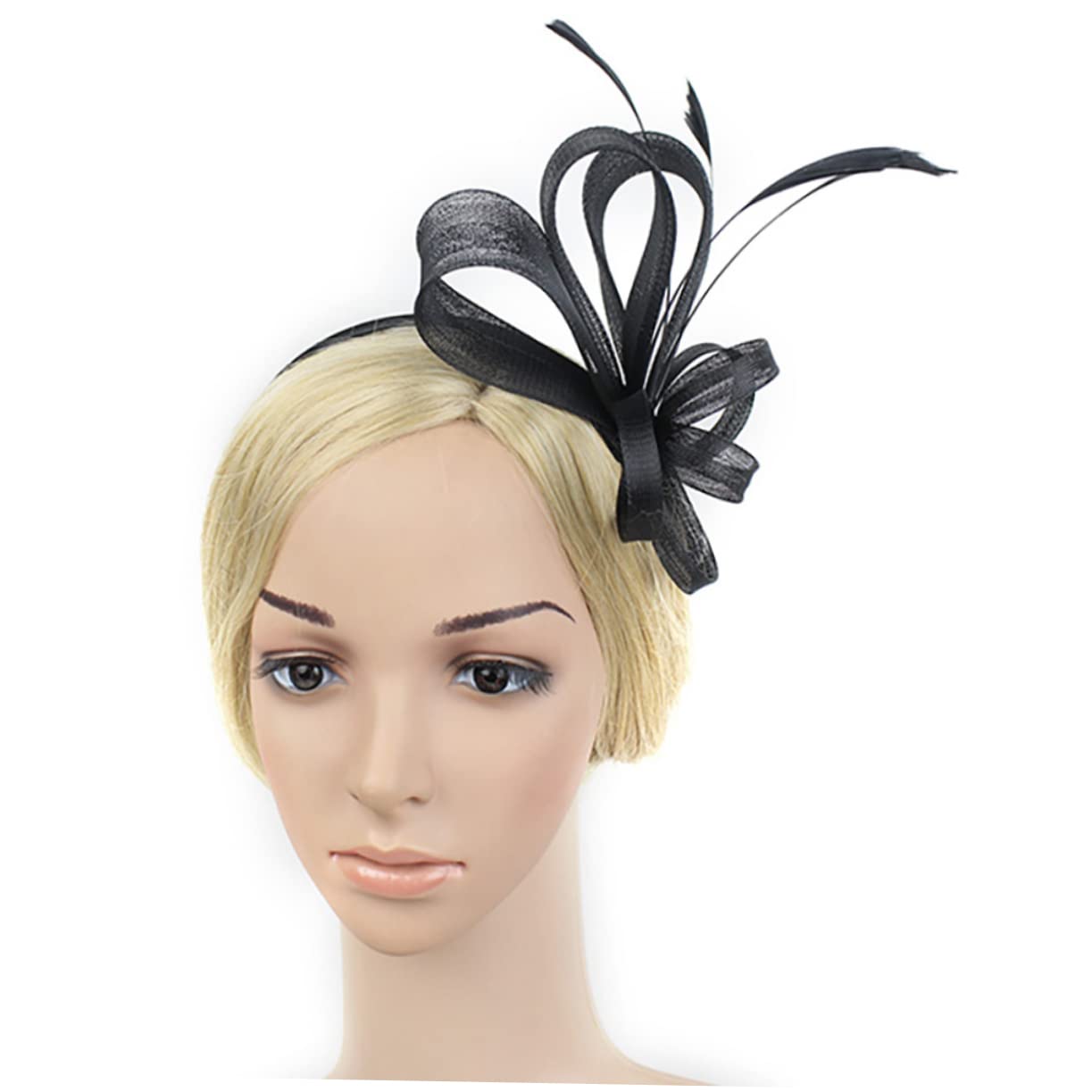 SHERCHPRY 5piezas Fascinator De Mujer Acentos De Sombrero Decorativo para Fiesta De Té y Eventos Especiales Accesorio Elegante para Cabello
