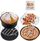 Flexzion Air Fryer Accessories for Phillips Gowise Ninja Foodi Cozyna Cosori Nuwave Air Fryer...