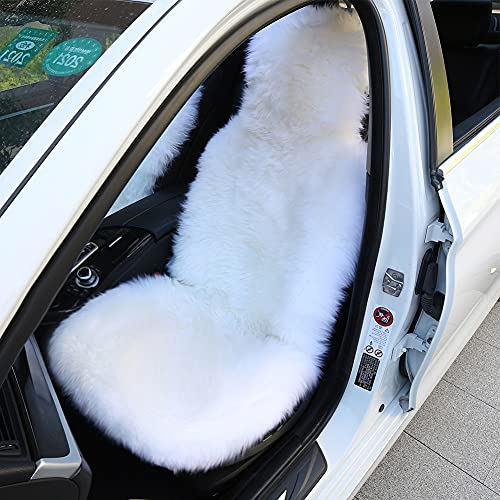 Altlue Real Genuine Sheepskin Seat Covers for Cars SUV Trucks