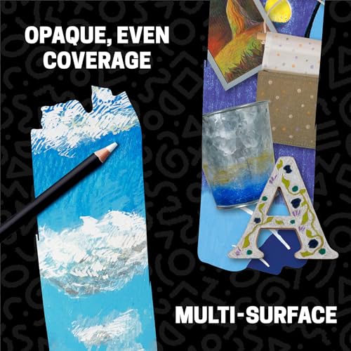 Image of POSCA Colored Pencils, Soft Core, 24 Count, Ultra-Smooth, Rich Pigment, Vibrant Colors for Blending, Shading & Layering, Adult Coloring & Drawing