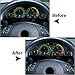 Cninba13 1PC Car Interior Console Dashboard Gauge Panel Cover Trim Decoration Carbon Fiber Black For BMW 3 Series E46 1998-2005