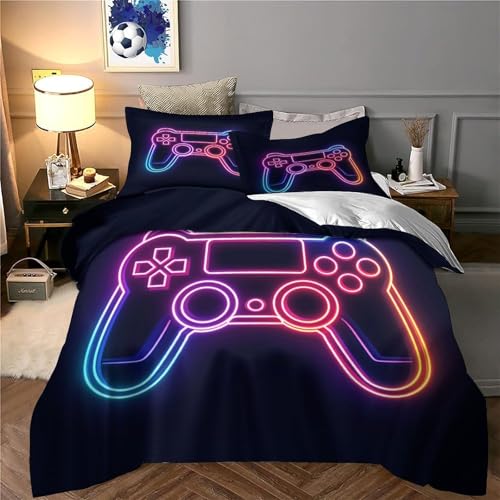 Imprime game controller parure de lit microfibre king finitions soignee