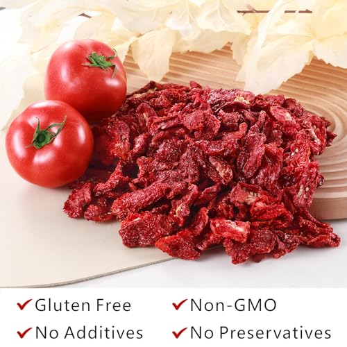 Image of Yimi Sun Dried Tomato Halves, Dry Tomatoes, Ideal Gift for Valentine
