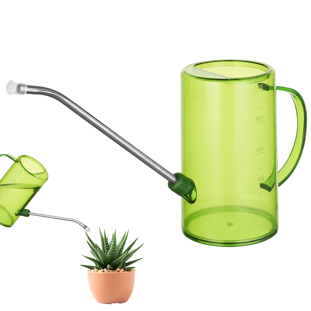 Arrosoir Pour Plantes D'Intérieur, Arrosoir De 1 L Avec Long Bec, Pot D