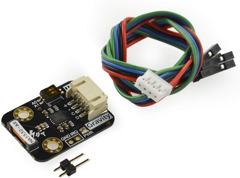 Gravity: AS3935 IC Lightning Sensor for Distance, Intensity, and Frequency Detection | Thunder Thunderstorm Warning Detector for Weather Station and Photography (Max 40km Range)