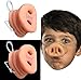 iPobie 4 Stücke Schweinenase Schwein Schnauze Spielzeug mit Gummiband für Halloween Party