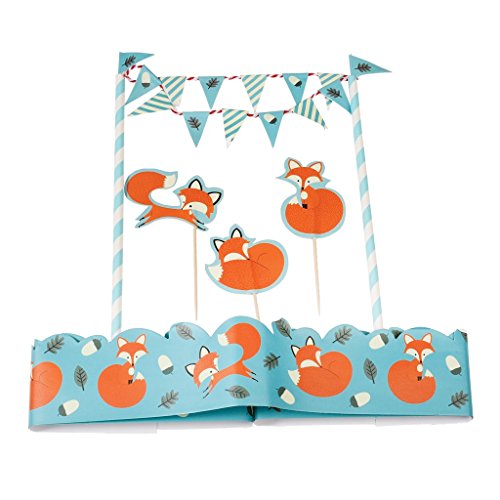 Torta Bunting set con dolcetti e volant - scelta