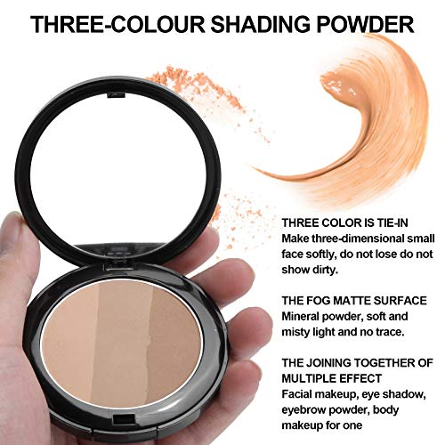 Palette in polvere per ombreggiatura a 3 colori