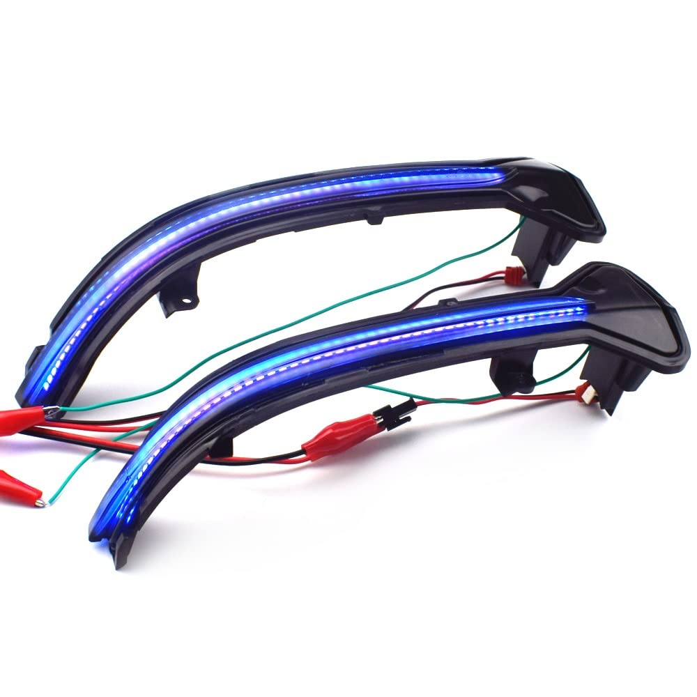 Generico Specchio Luci Per 5 Serie G30 G31 6 7 G32 G11 G12 M5 F90 Dinamico Indicatore Di Direzione Lampeggiante Sequenziale Specchio Laterale Della Lampada Trim