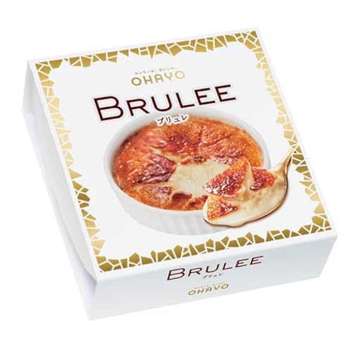 BRULEE ブリュレ オハヨー乳業 パリパリ食感 × 濃厚ミルク【冷凍便】104ml×4個