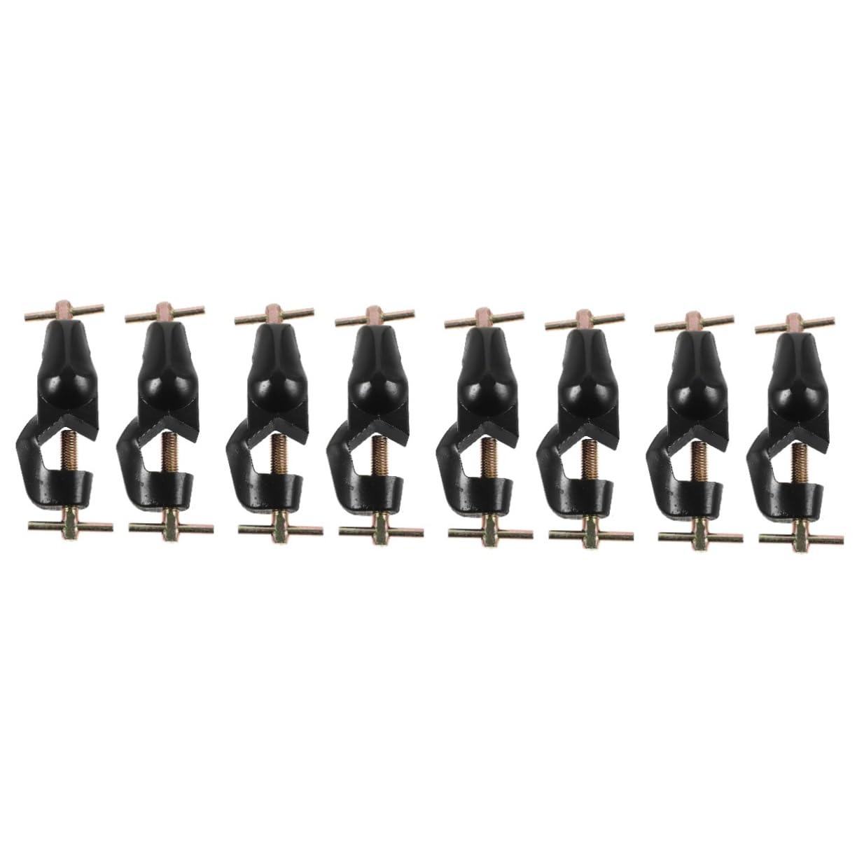 Zerodeko 4 Sätze Zinklegierung Cross Clip Boss-kopf-clip-halter Klemme Für Laborstativ Kreuzklemme Labor-kreuzclip Griffe Pflicht Klemmhalter Für Muttern Laborausrüstung Bakelit 2 Stück * 4