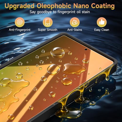 Image of 2 Pack for Samsung Galaxy S25 Ultra Privacy Screen Protector | Red to Green Gradient Anti-Spy Glass Film, Shatterproof, Anti-Scratch, Mirror Finish, Touch Sensitive, Easy Installation
