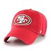 NFL San Francisco 49ers Clean Up Adjustable Hat, Red, One Size Fits All Fits All