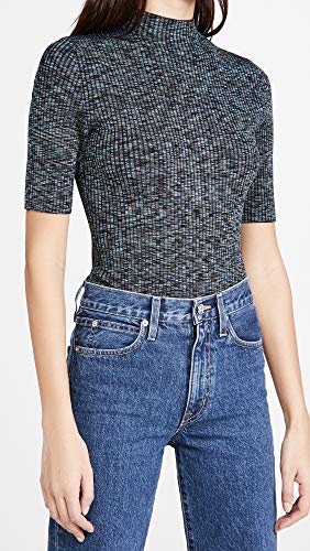 Theory Womens Leenda Sd Sweater, Black Multi, Large Us #TOP5