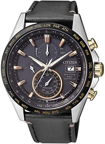 [�V�`�Y��]CITIZEN �r���v ECO-DRIVE TITANIUM RADIO CONTROLLED �G�R�h���C�u �d�g���v �`�^�� AT8158-14H �����Y [���s�A���i]