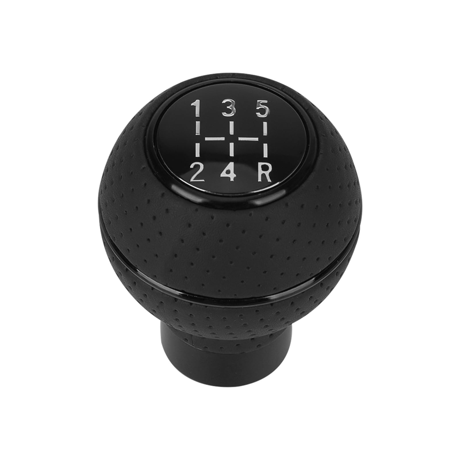 For 5 Speed Leather Gear Shift Knob Stick Head Shift Gear Shifter Knob