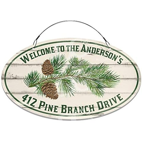 Decorative Concepts Pine Tree Address Sign Cover