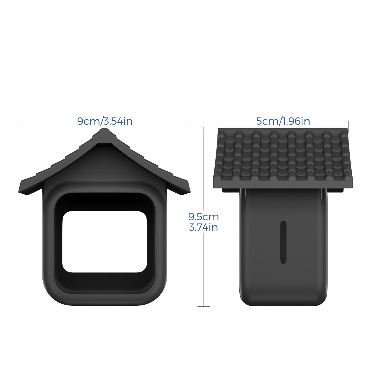 Lot de 2 coques en silicone pour caméra de surveillance Blink Outdoor 4 / Outdoor 2K+ - Anti-rayures - Protection complète - Compatible avec le support Blink Outdoor 4