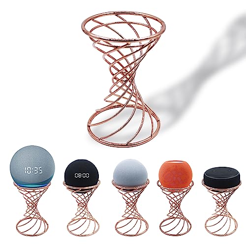 Dutiplus Smart Speaker Table Stand Decorative Holder for Echo Dot 3rd/4th/5th Gen, Echo 4th/5th Gen...