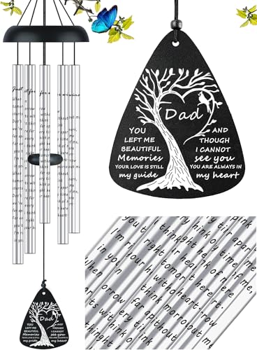 36'' Sympathy Wind Chimes for Loss of Father
