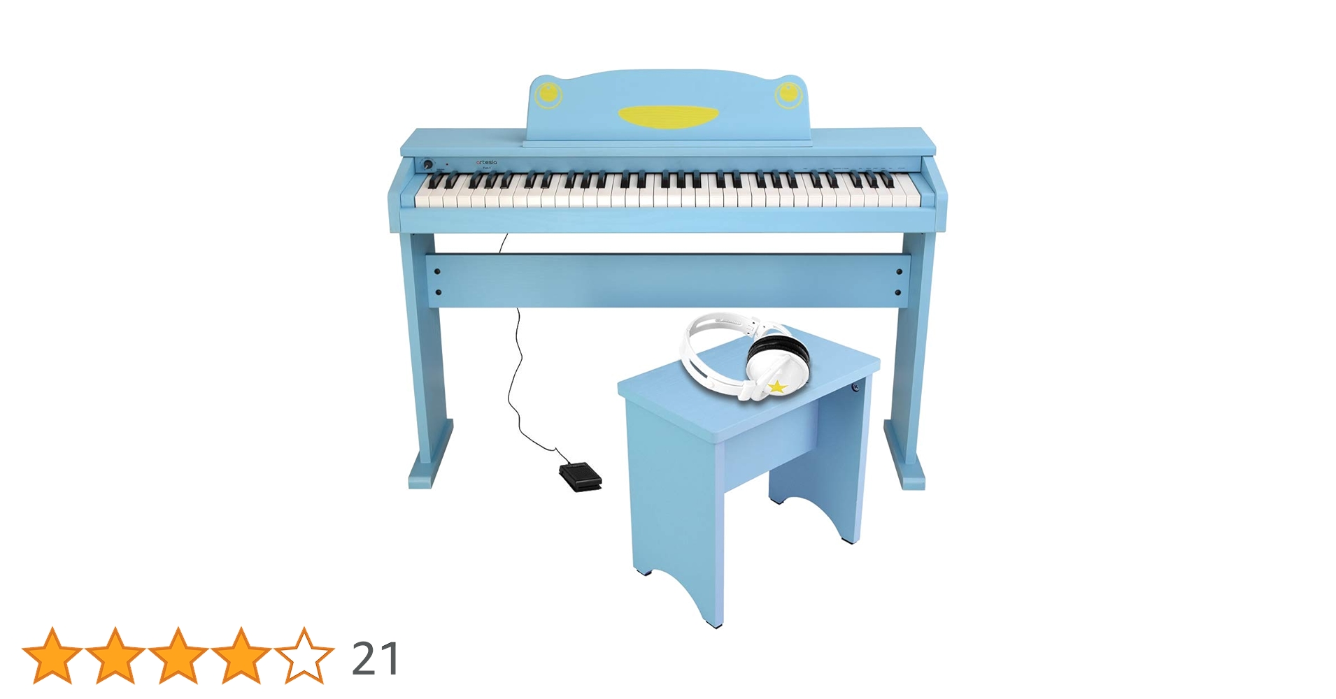 Amazon.co.jp: Artesia 電子ピアノ オールインワンキッズピアノセット