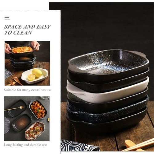 Plaque de cuisson en céramique à double poignée, élégance et haute cuisson - 5