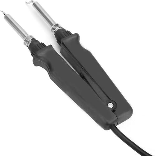 Miniatura 5 de DEWIN Pinzas para soldador, pinzas calientes, estación de retrabajo SMD 220V 60W desoldador de soldadura estilo de hierro para placas de circuito
