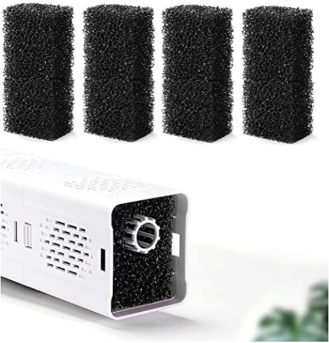 Tigerlily Enterprises 4-Pack Aquarium Filter Sponge - Biochemical Replacement Foam for 1500 or 1800L/H Internal Submersible Filters