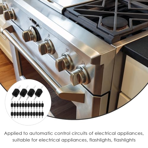 Botones pulsadores enclavamiento SHINEOFI mini interruptores autobloqueo linterna pack de 50 2