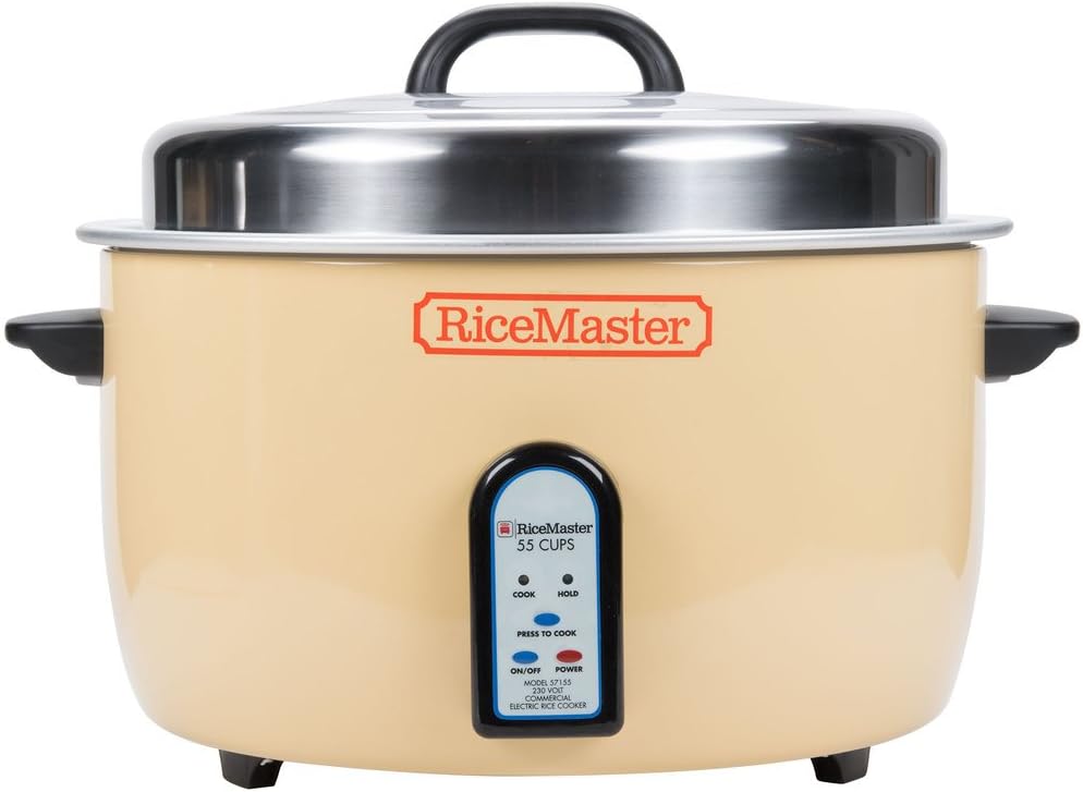 Town 57155 RiceMaster Rice Cooker/Steamer electric 55 cup capacity