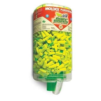 Moldex-Metric 6647 Goin Green PlugStation Tapered Foam Dispenser With Earplugs