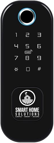 Bloqueo biométrico Intel IP65, teclado inteligente de bloqueo de adición de puerta multipunto compatible con, cerradura de puerta de entrada